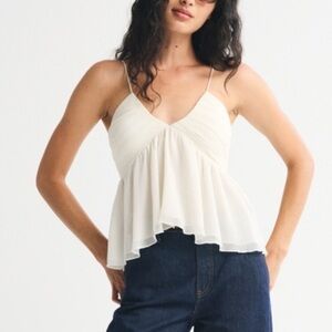 Abercrombie Chiffon Tank